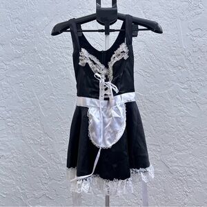 Avenue Black and White Kids Costume